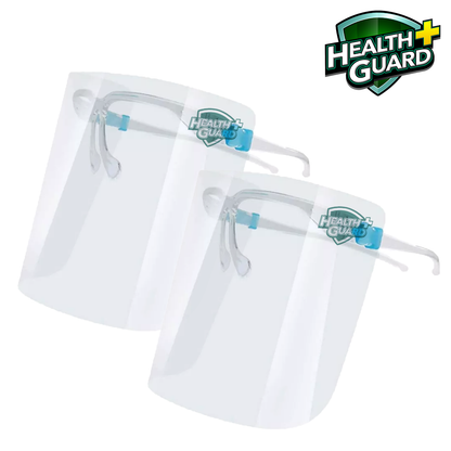 Health Guard 2 pcs Reusable Protective Face Shields with Box (HH-015)