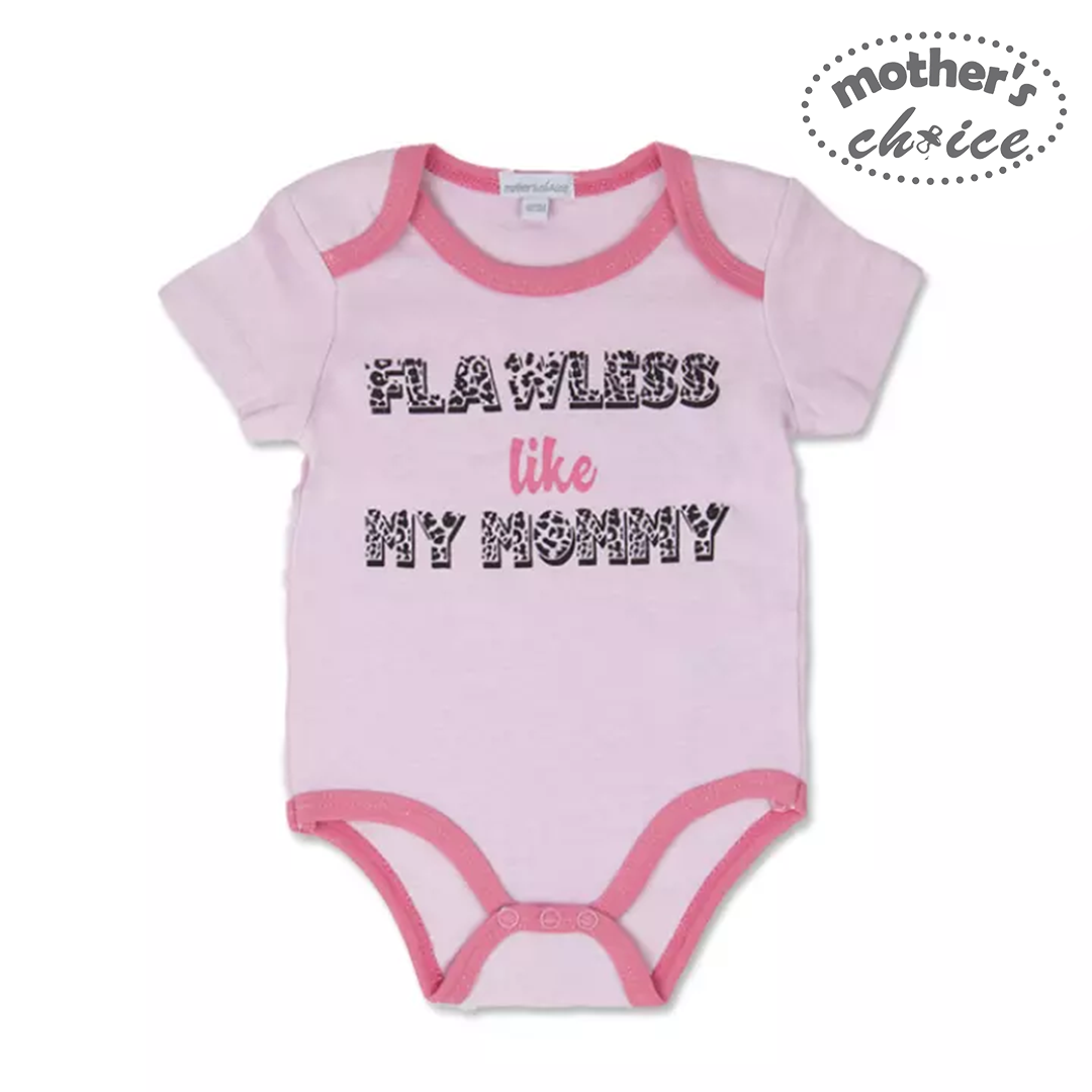 Mother's Choice 1 Piece Onesies Bodysuit (Flawless like Mommy/IT1434)