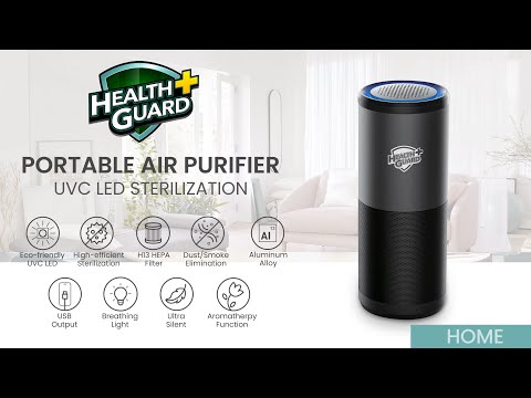 Health Guard UVC LED Sterilization Portable Air Purifier (HG-PAP)