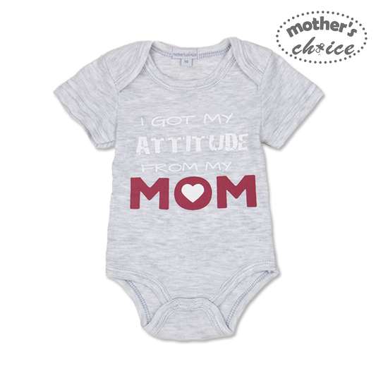 Mother's Choice 1 Piece Onesies Bodysuit (Mom's Attitude/IT1433)