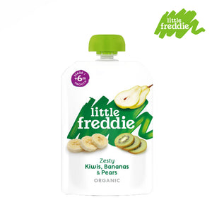 Little Freddie Zesty Kiwis, Bananas & Pears 100g